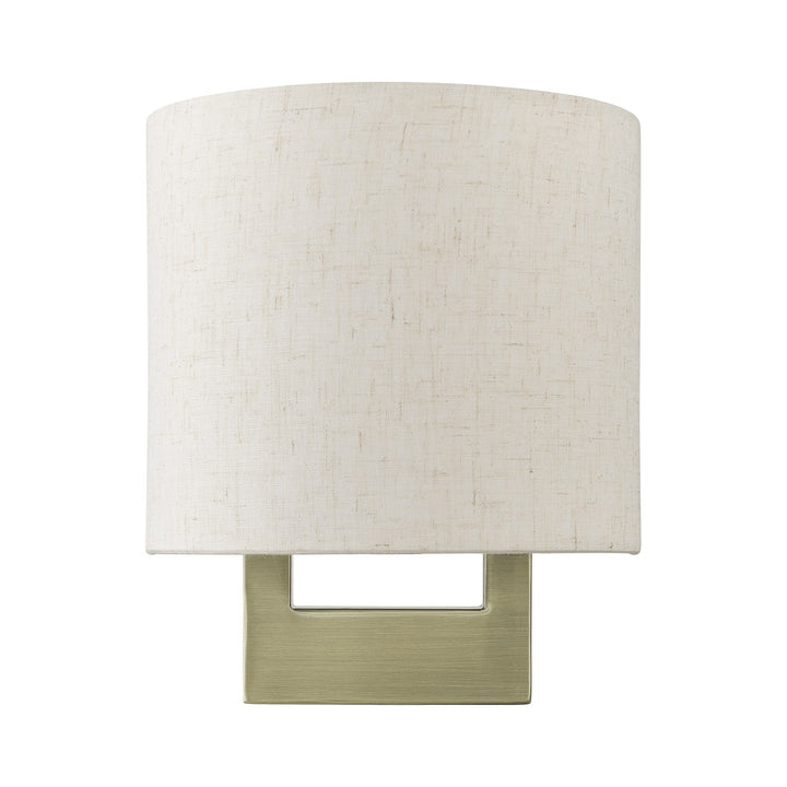 1 Light Antique Brass Petite Ada Sconce
