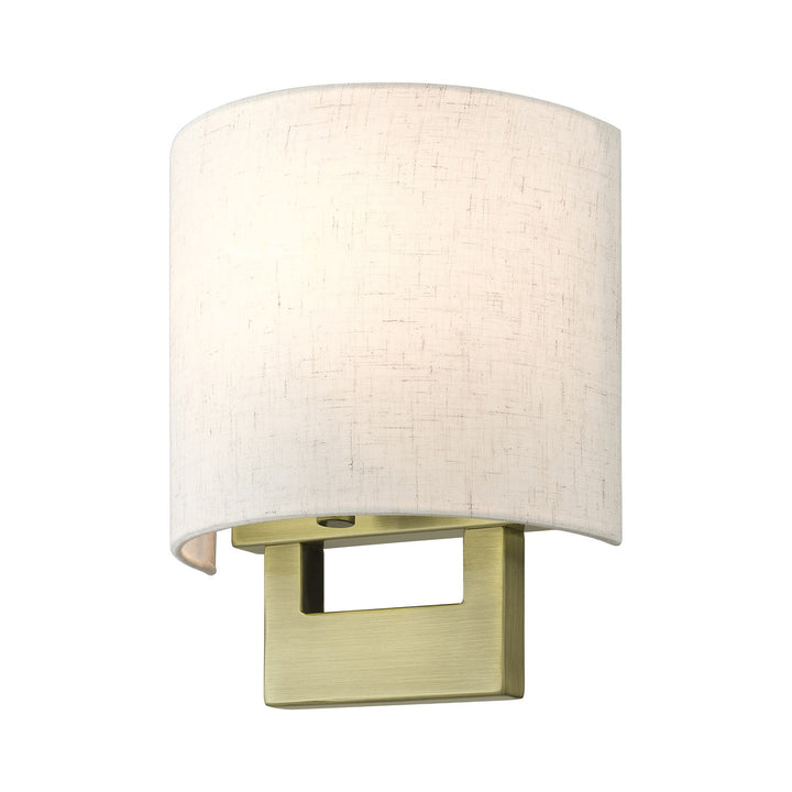 1 Light Antique Brass Petite Ada Sconce