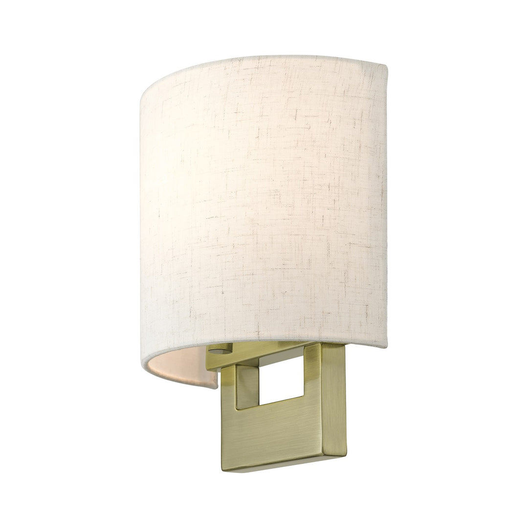 1 Light Antique Brass Petite Ada Sconce