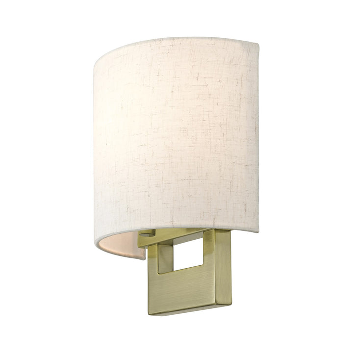 1 Light Antique Brass Petite Ada Sconce