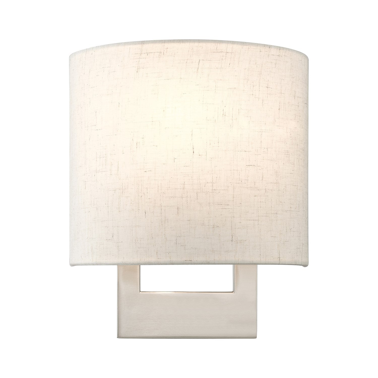 1 Light Brushed Nickel Petite Ada Sconce by Livex Lighting