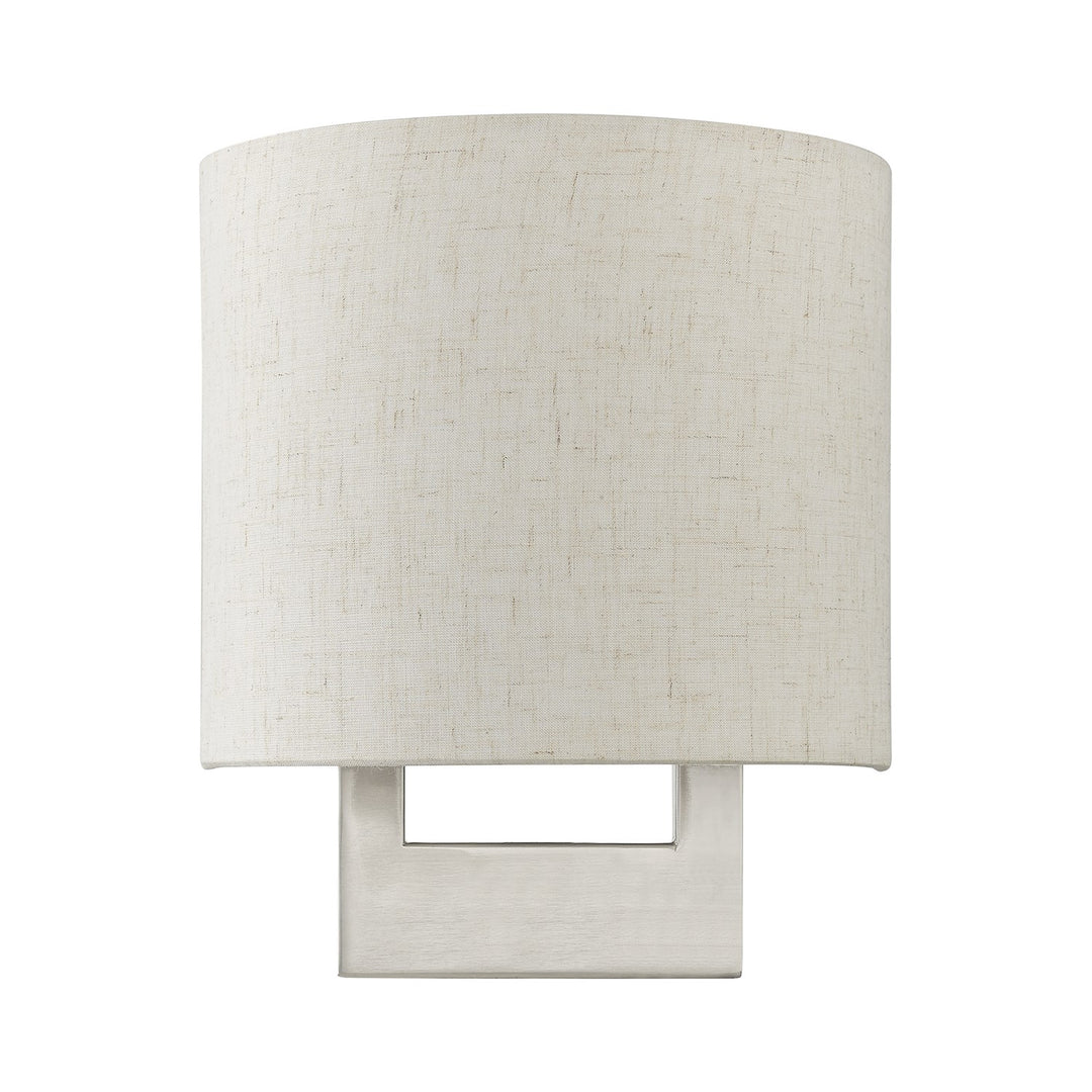 1 Light Brushed Nickel Petite Ada Sconce