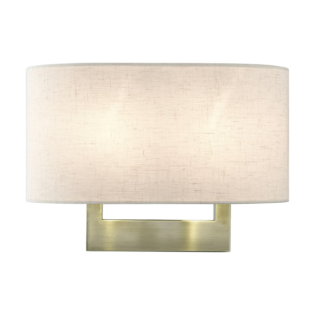 2 Light Antique Brass Medium Ada Sconce by Livex Lighting