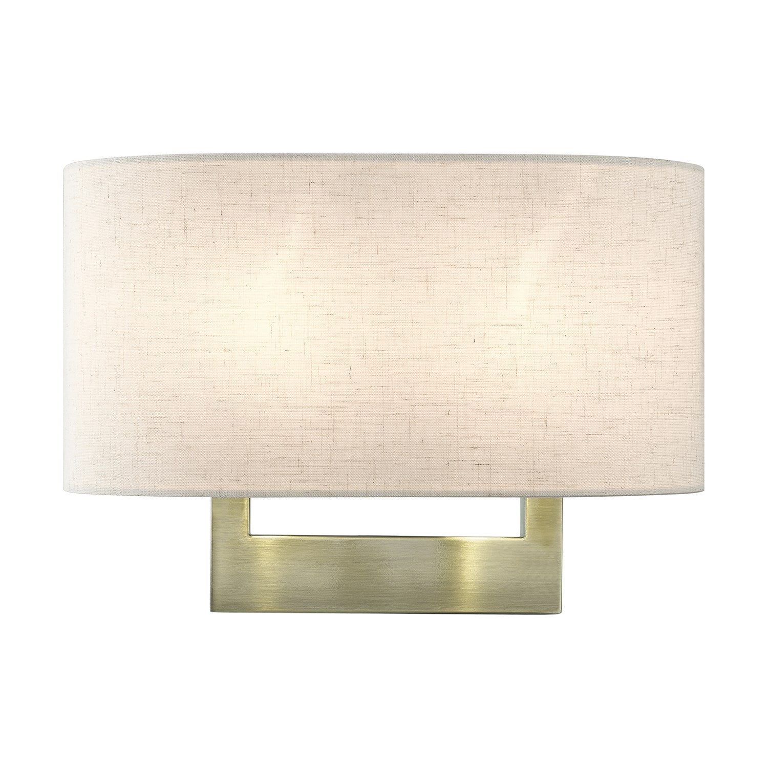 2 Light Antique Brass Medium Ada Sconce by Livex Lighting
