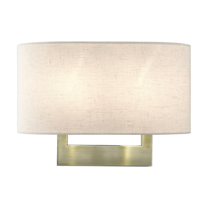 2 Light Antique Brass Medium Ada Sconce by Livex Lighting