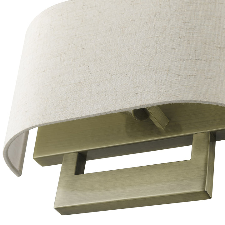 2 Light Antique Brass Medium Ada Sconce