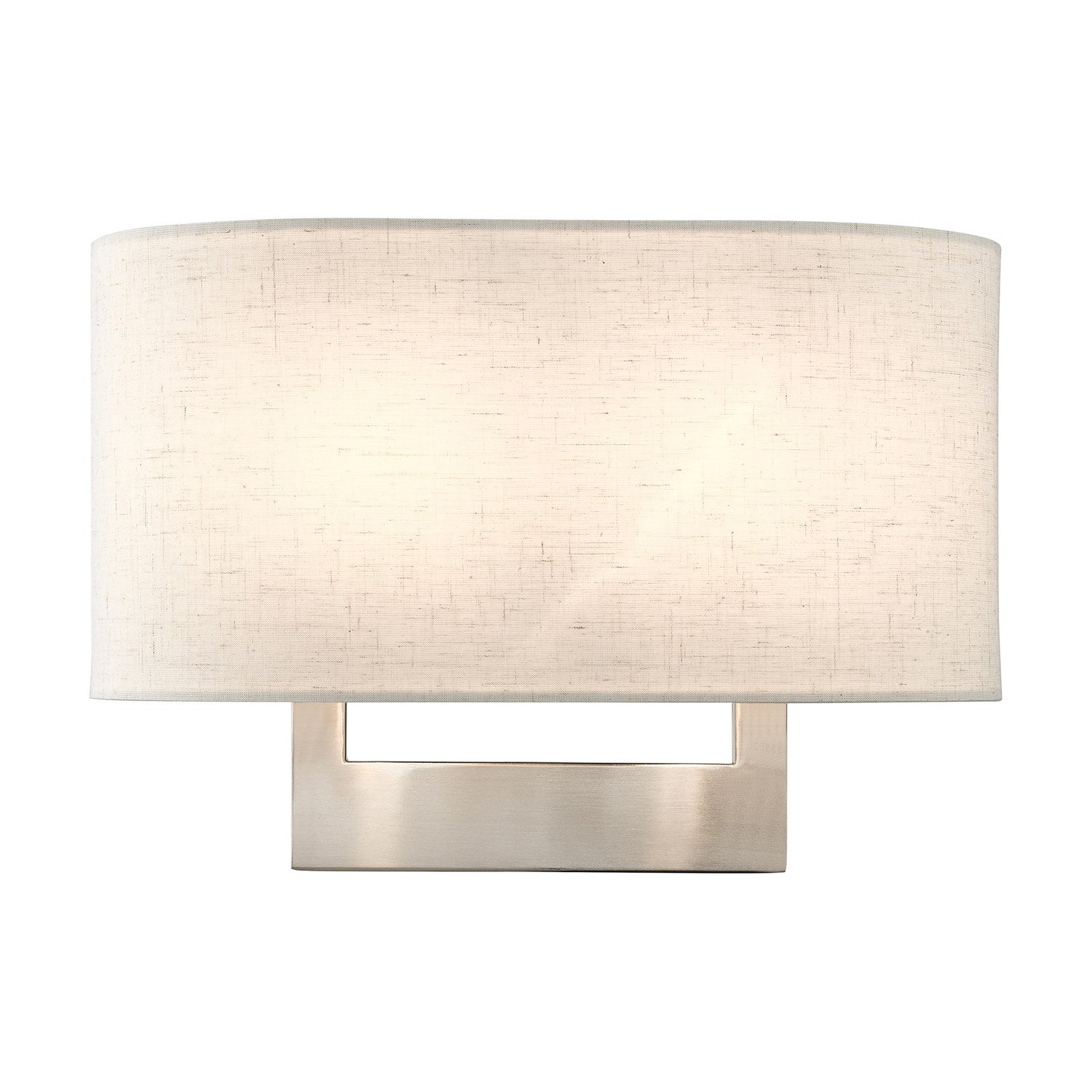 2 Light Brushed Nickel Medium Ada Sconce by Livex Lighting