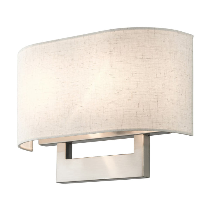 2 Light Brushed Nickel Medium Ada Sconce