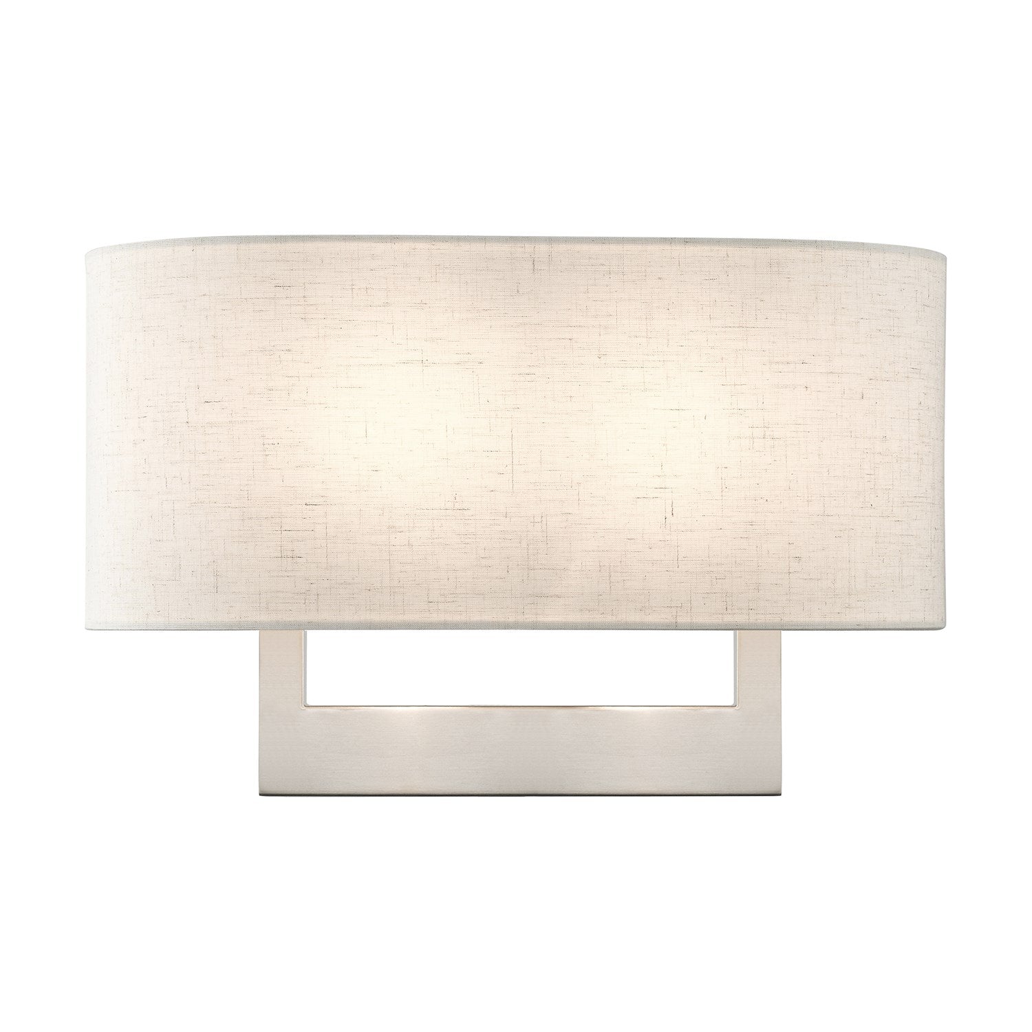 2 Light Brushed Nickel Large Ada Sconce by Livex Lighting