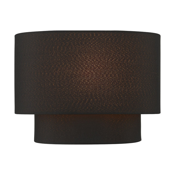 1 Light Black Ada Sconce by Livex Lighting