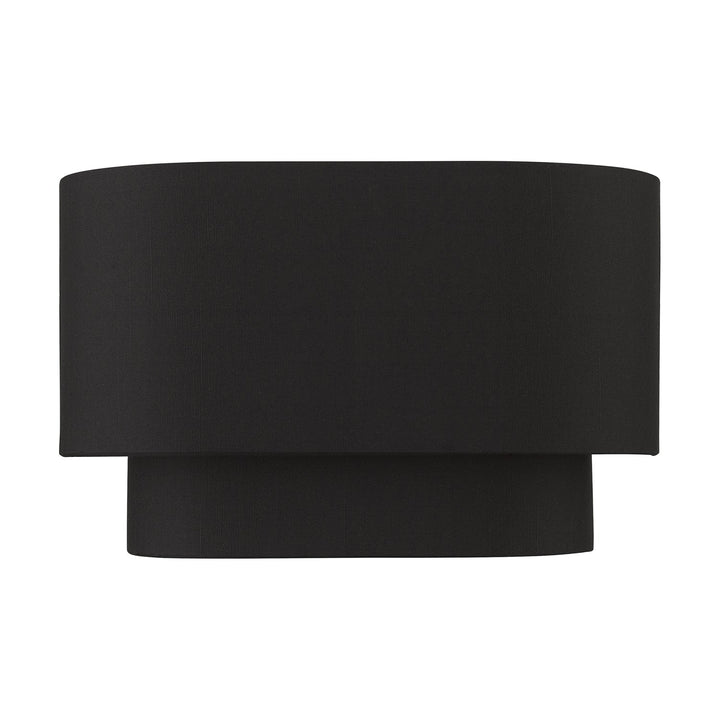 2 Light Black Ada Sconce