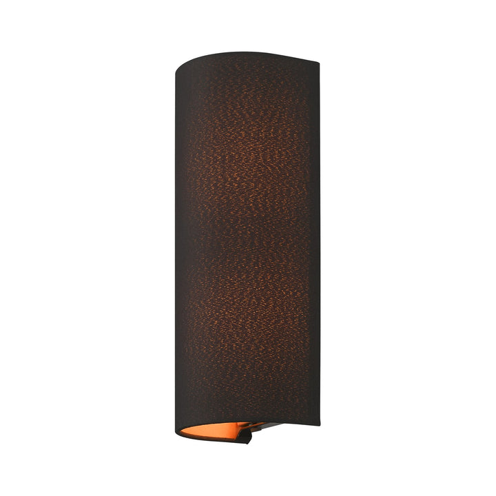 2 Light Black Ada Sconce