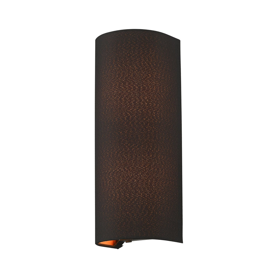 2 Light Black Ada Sconce