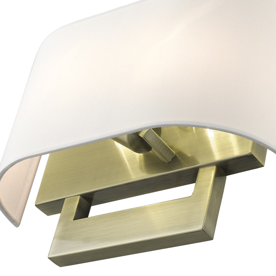 2 Light Antique Brass Medium Ada Sconce