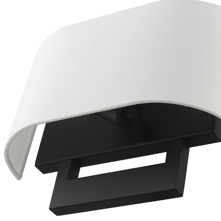 2 Light Black Medium Ada Sconce