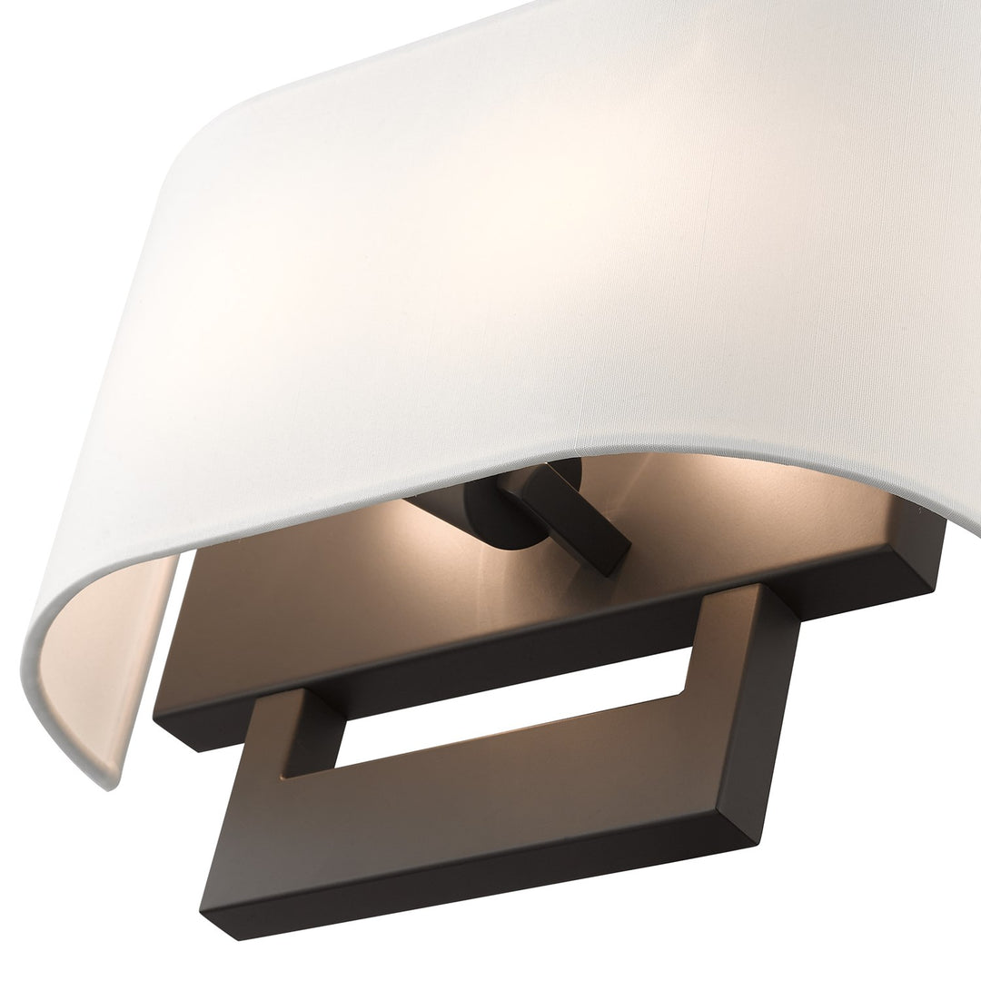 2 Light Bronze Medium Ada Sconce