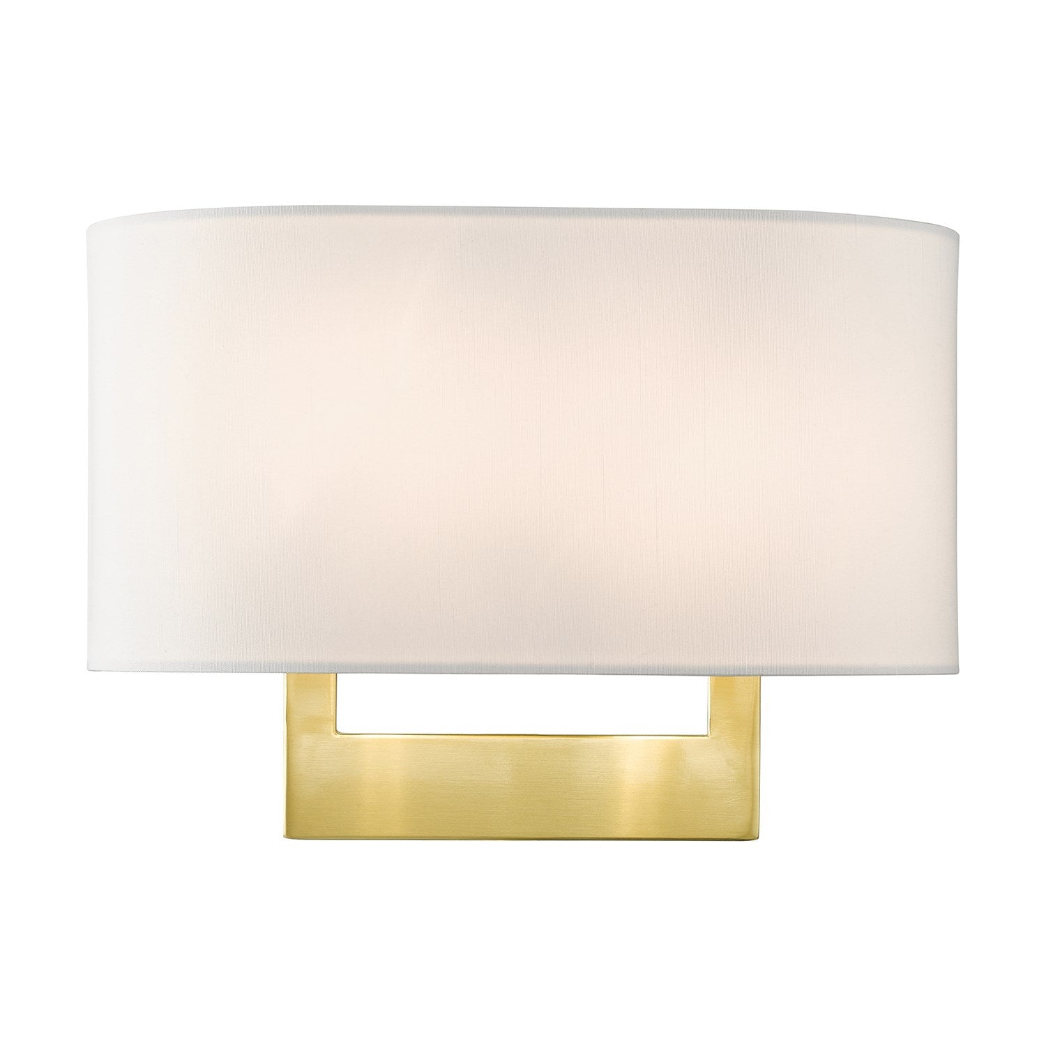 2 Light Satin Brass Medium Ada Sconce by Livex Lighting
