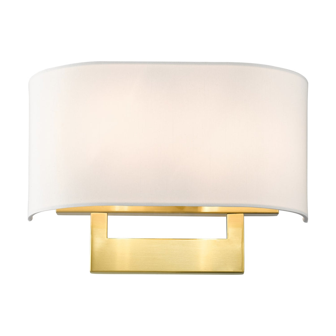 2 Light Satin Brass Medium Ada Sconce