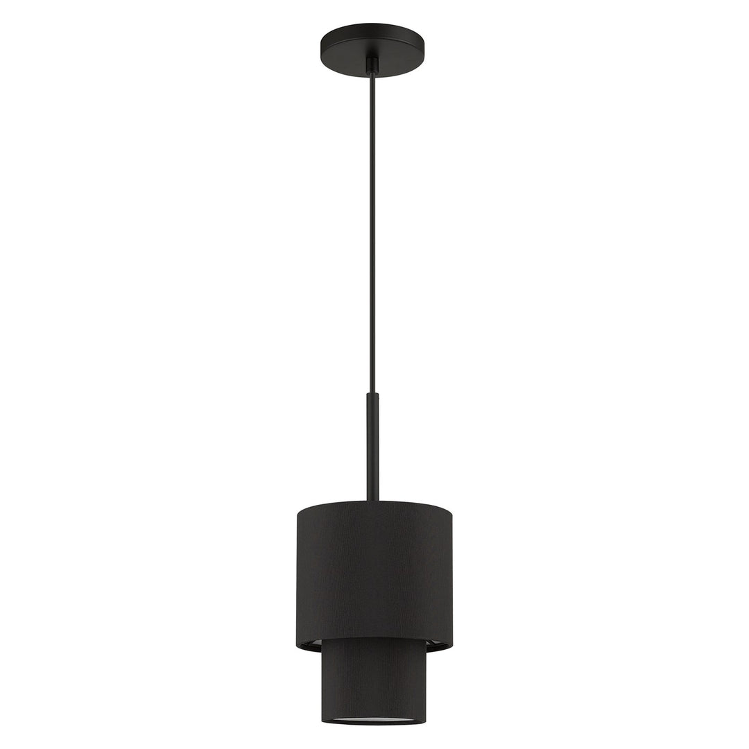 1 Light Black Mini Pendant