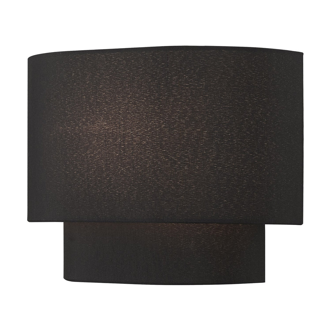 1 Light Black Ada Sconce