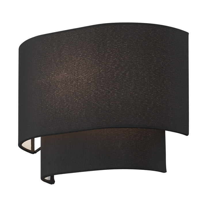 1 Light Black Ada Sconce