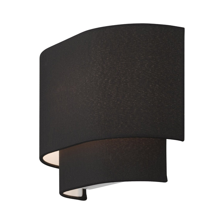 1 Light Black Ada Sconce