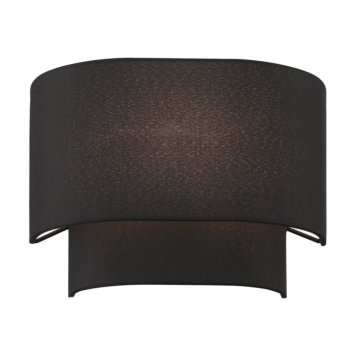 1 Light Black Ada Sconce