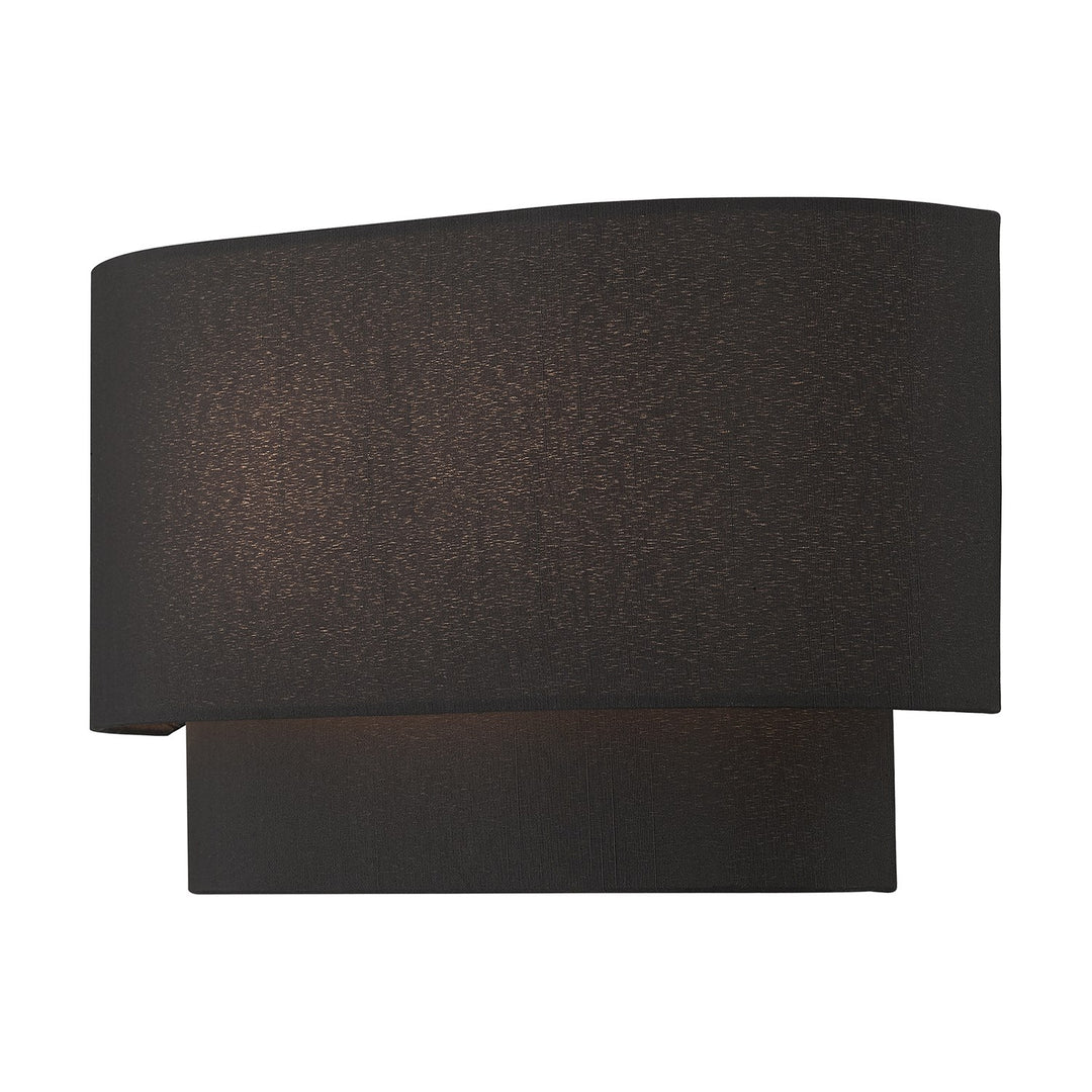 2 Light Black Ada Sconce