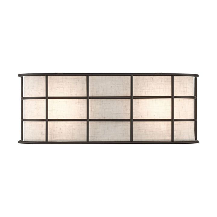 2 Light English Bronze Ada Sconce by Livex Lighting