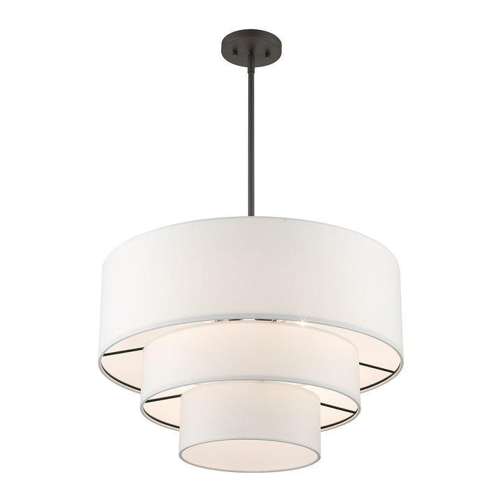 4 Light Bronze Pendant Chandelier