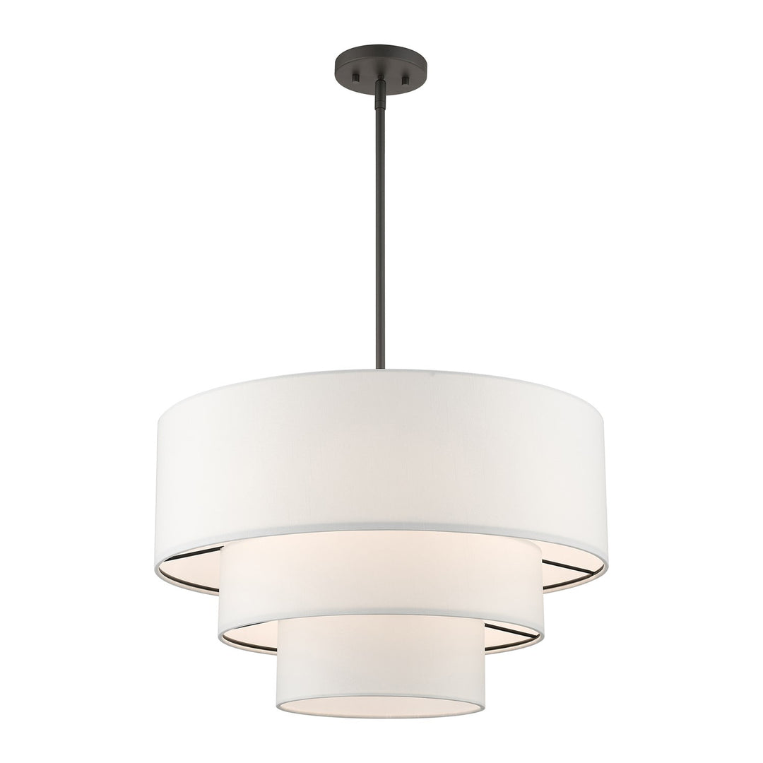 4 Light Bronze Pendant Chandelier