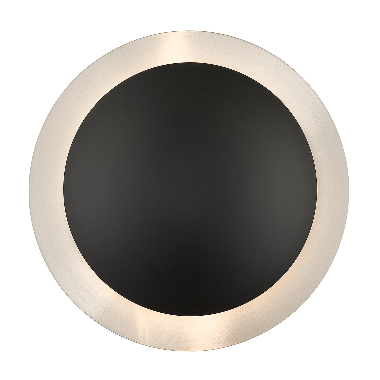 2 Light Black Medium Semi-Flush/ Wall Sconce by Livex Lighting