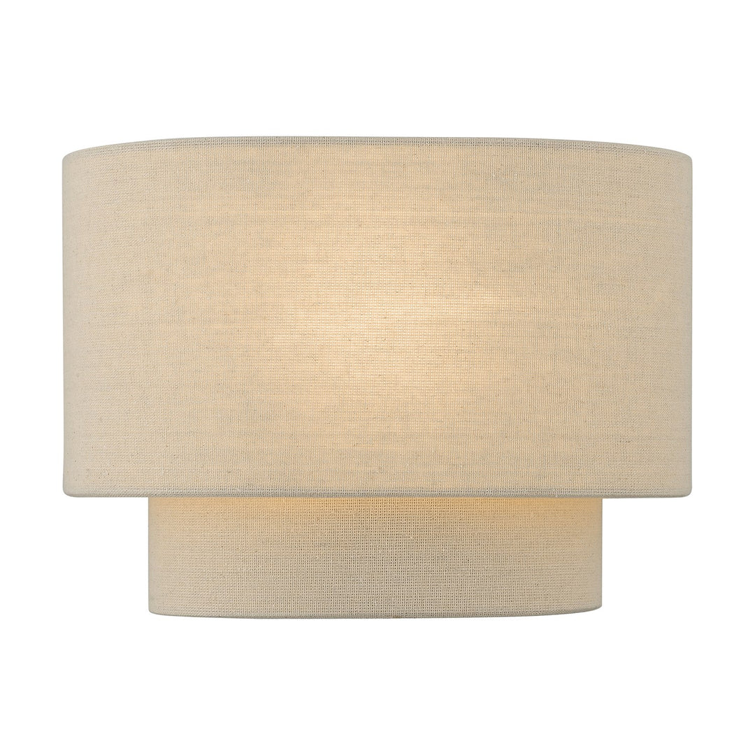 1 Light Antique Gold Leaf Ada Sconce by Livex Lighting
