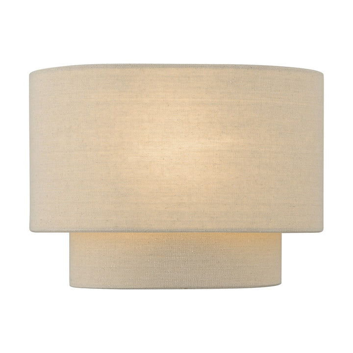 1 Light Antique Gold Leaf Ada Sconce by Livex Lighting
