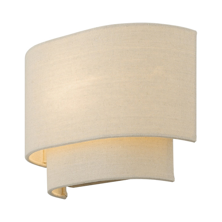 1 Light Antique Gold Leaf Ada Sconce