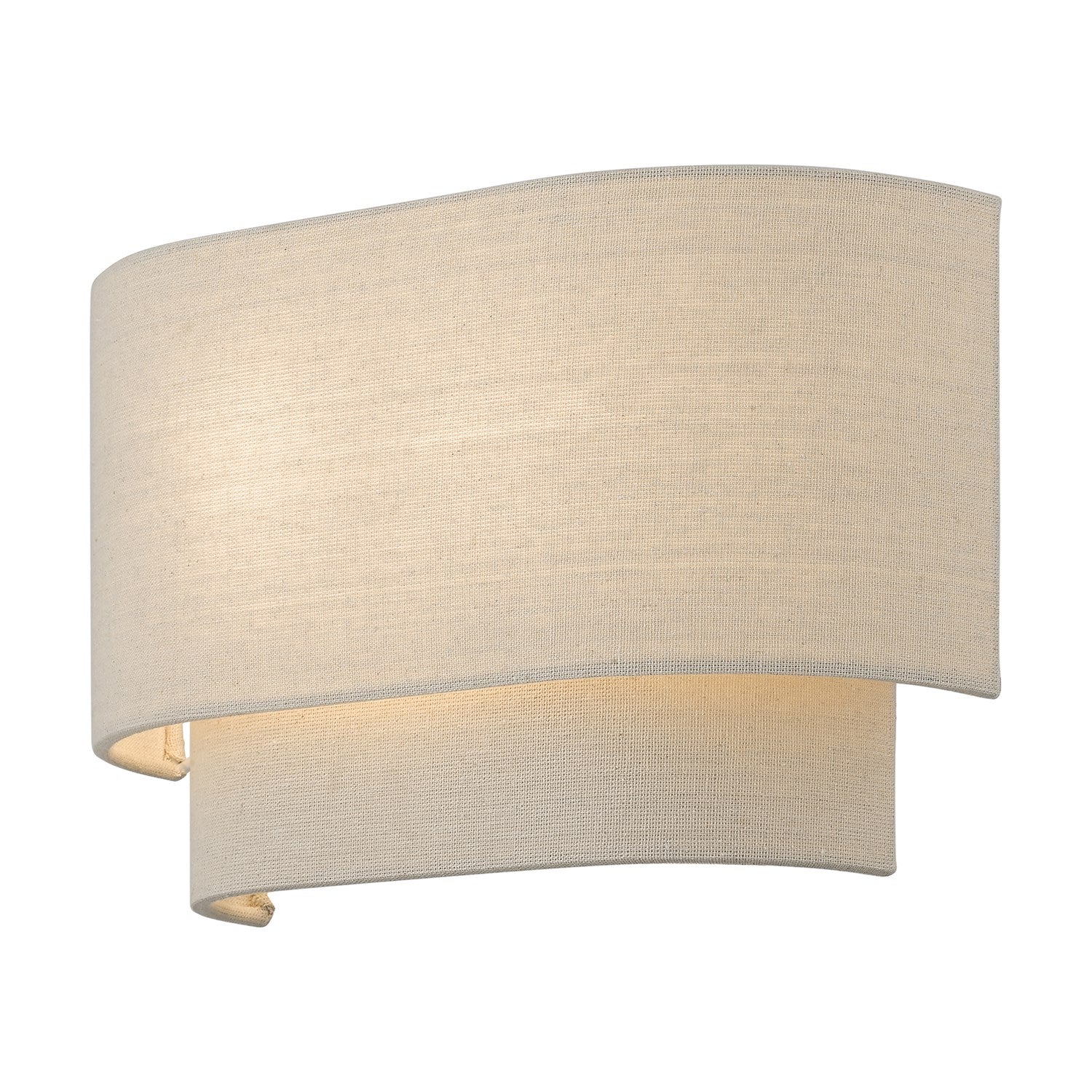 2 Light Antique Gold Leaf Ada Sconce