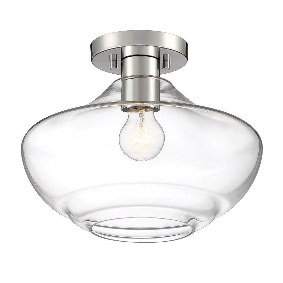 1 Light Semi Flush by Designers Fountain