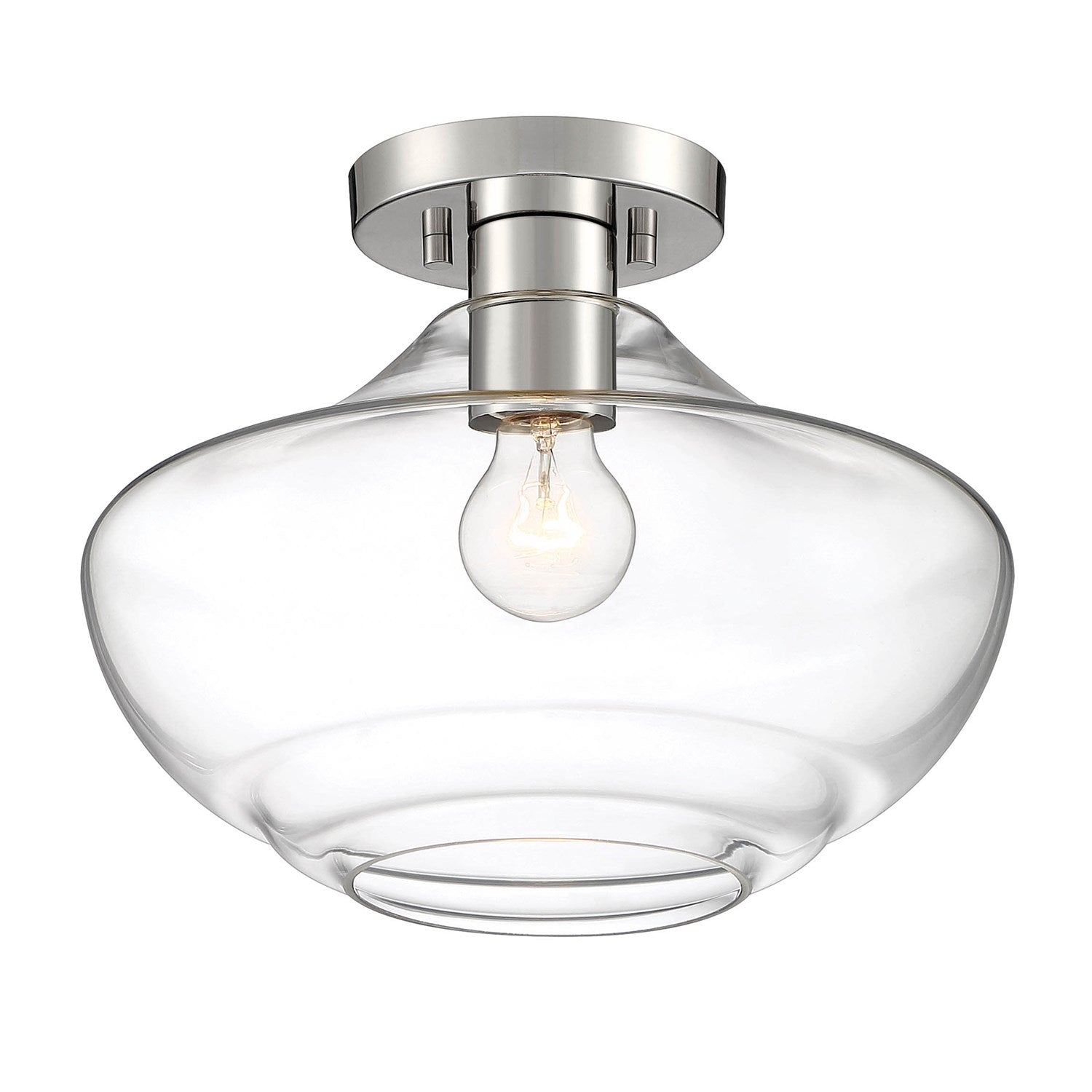 1 Light Semi Flush by Designers Fountain