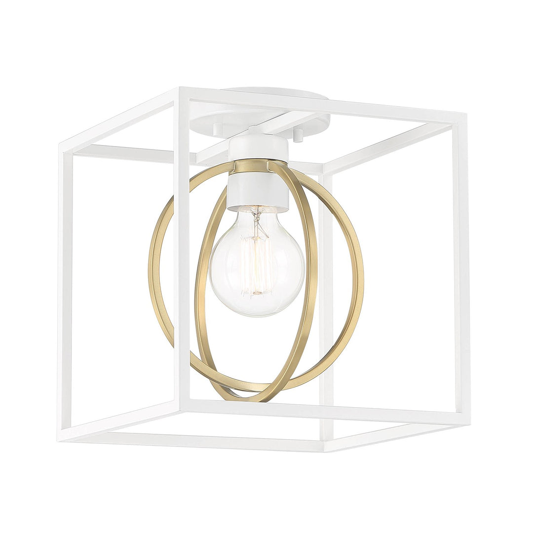 1 Light Semi Flush by Designers Fountain