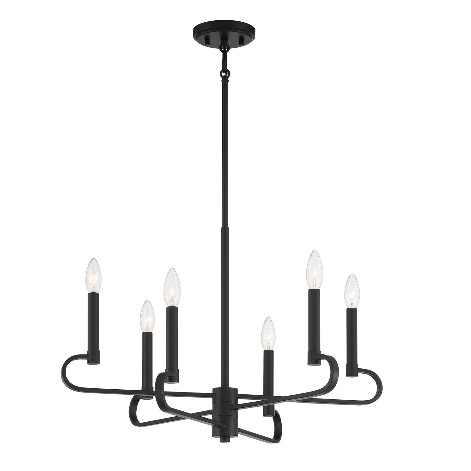 6 Light Chandelier by Designers Fountain