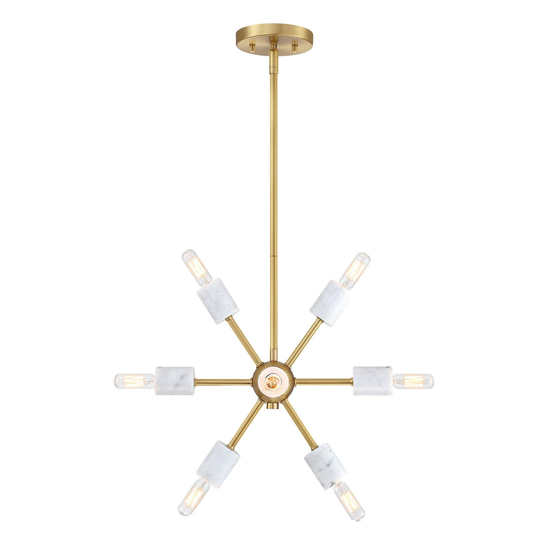 8 Light Pendant by Designers Fountain