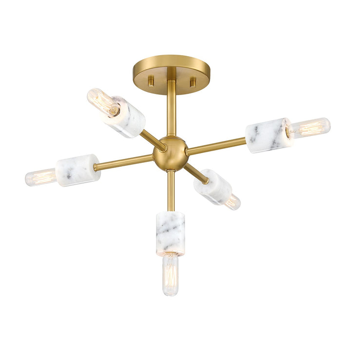 5 Light Semi Flush Mount