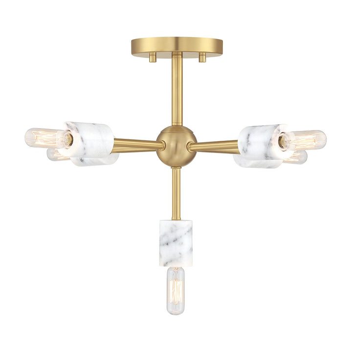 5 Light Semi Flush Mount