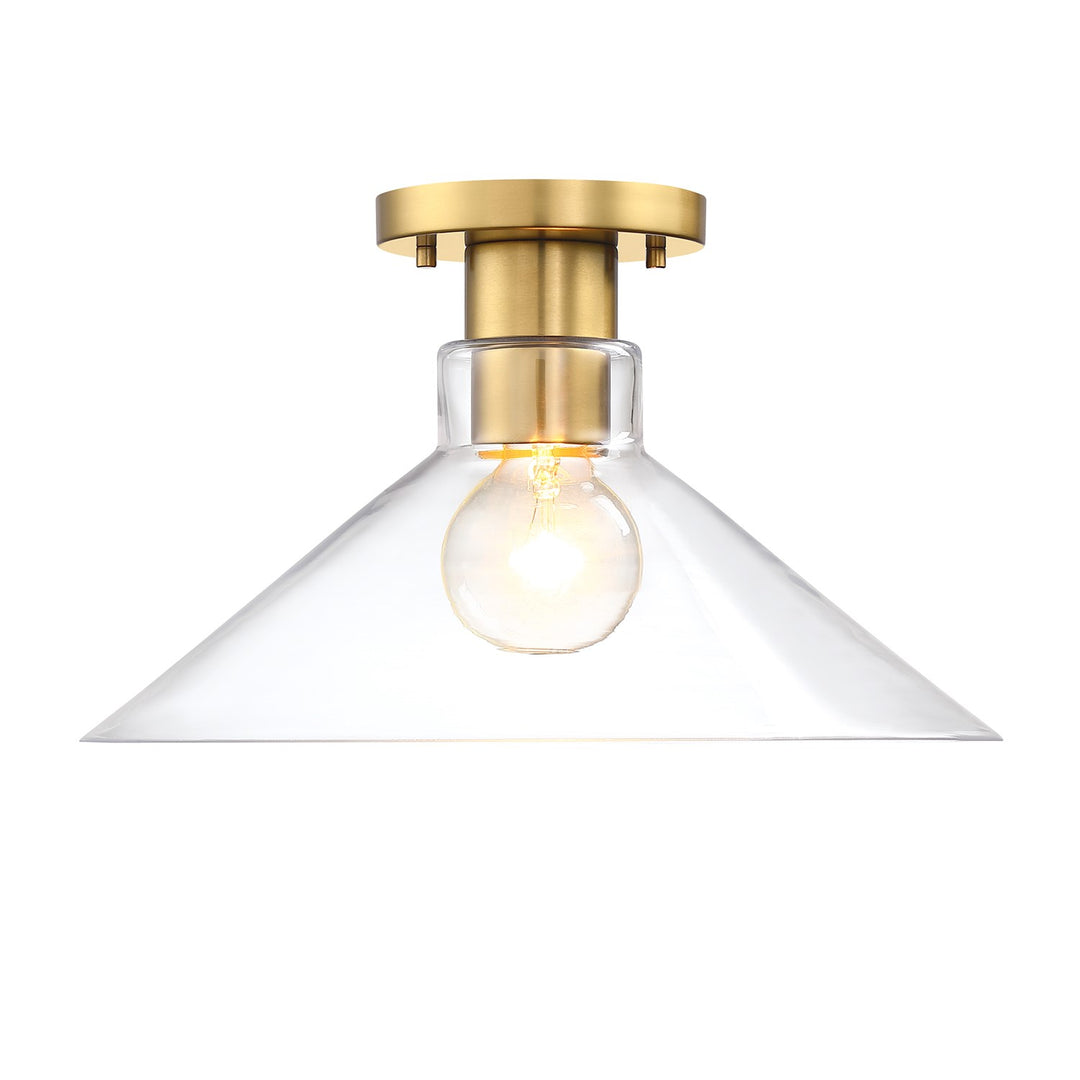 1 Light Semi Flush Mount by Designers Fountain