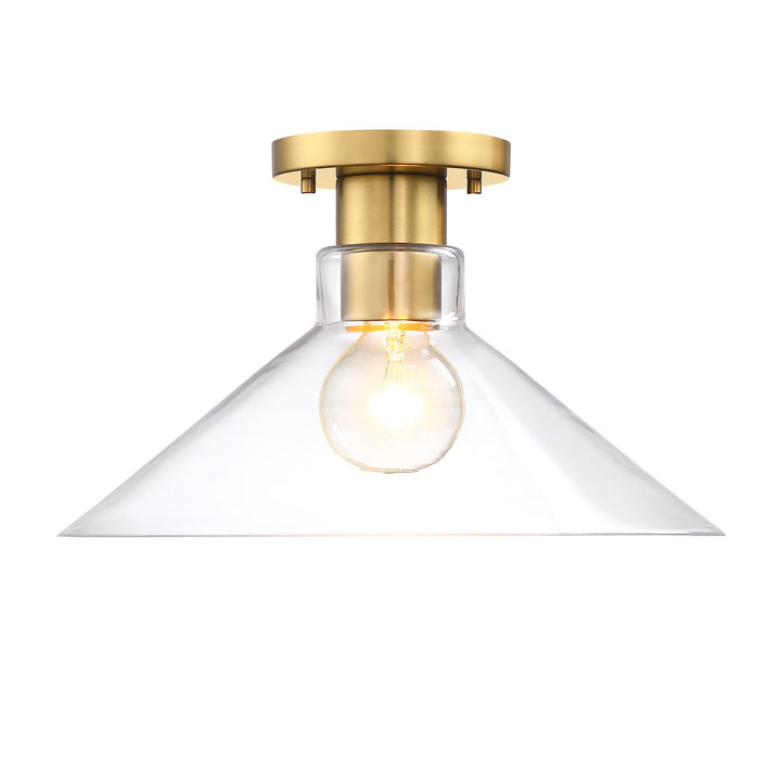 1 Light Semi Flush Mount by Designers Fountain
