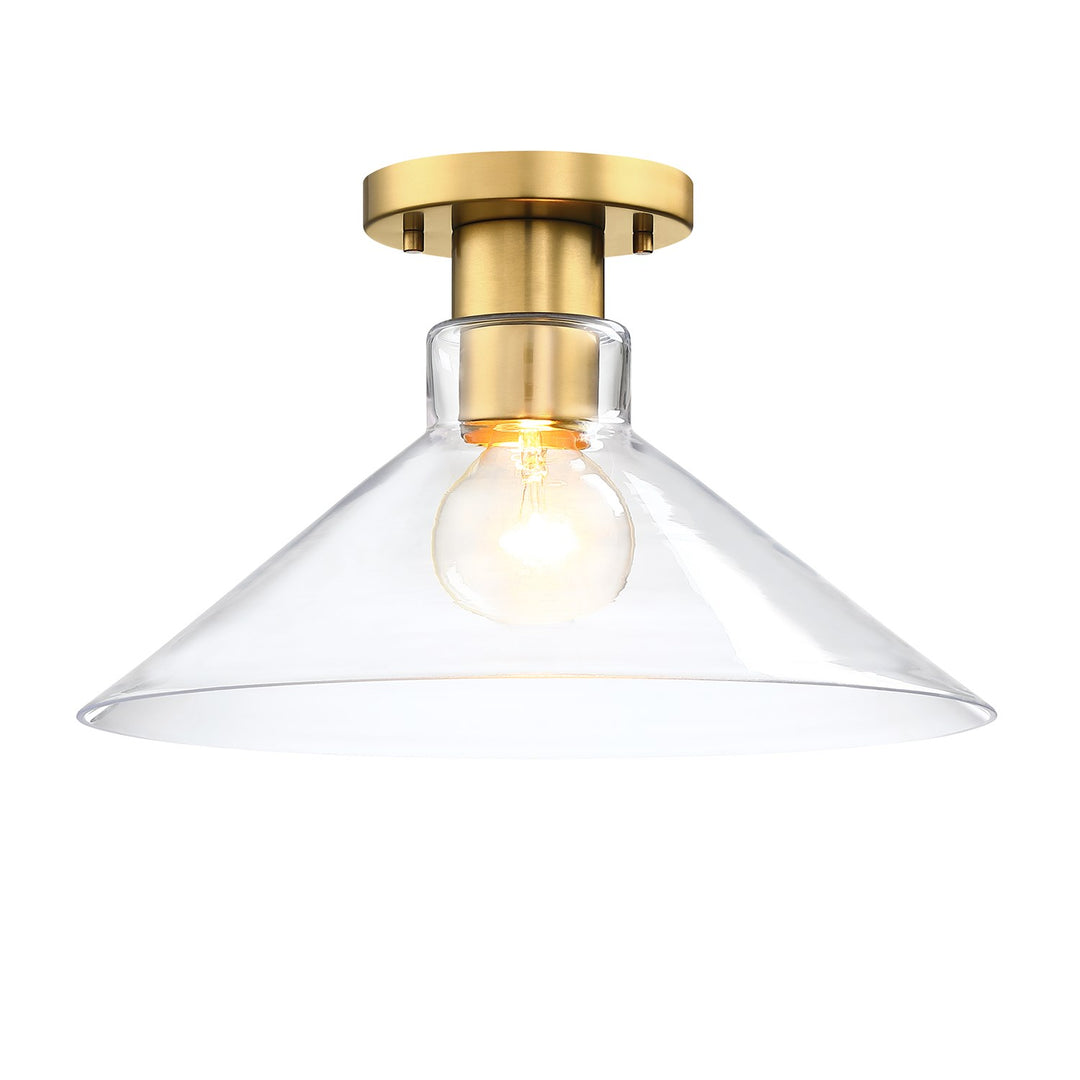 1 Light Semi Flush Mount