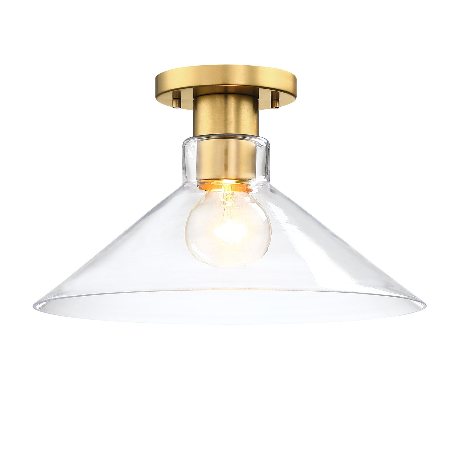 1 Light Semi Flush Mount