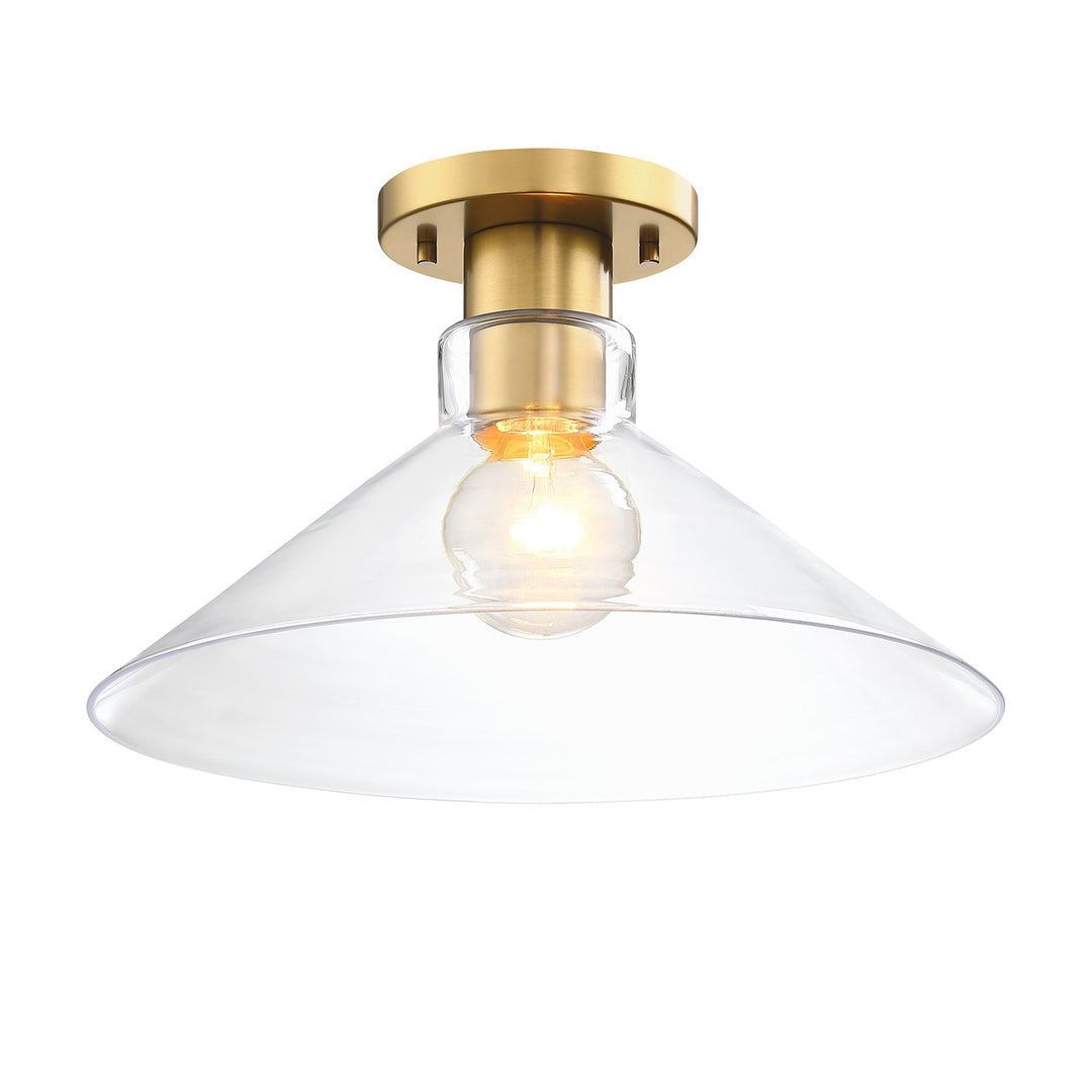 1 Light Semi Flush Mount