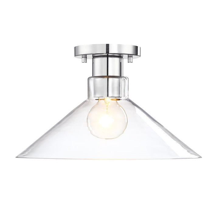 1 Light Semi Flush Mount by Designers Fountain