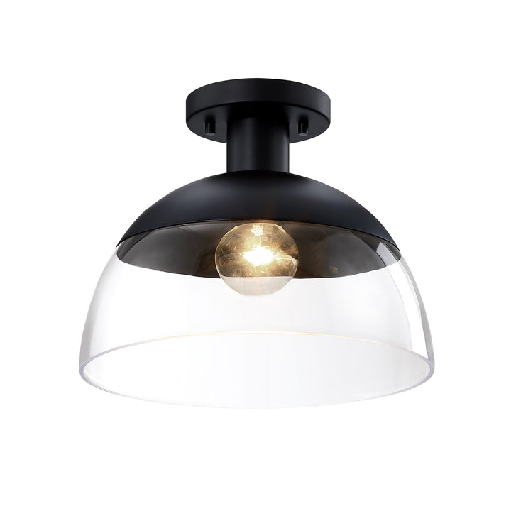 1 Light Semi Flush Mount